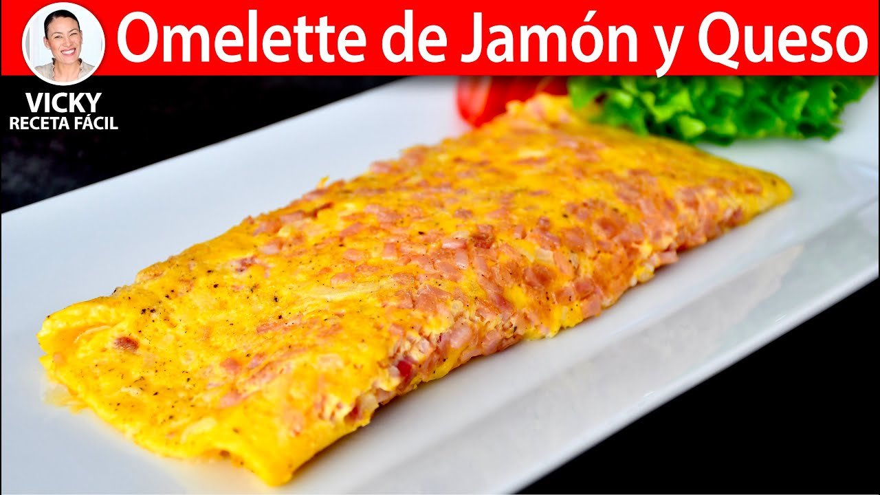 Receta de Omelette de Queso: Fácil y Deliciosa | Cómo Hacer un Omelette Perfecto