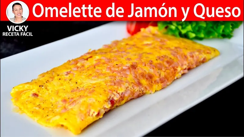 Receta de Omelette de Queso: Fácil y Deliciosa | Cómo Hacer un Omelette Perfecto
