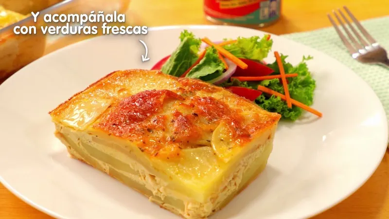 Receta de Pastel de Papas con Queso y Huevo: Delicia Casera Fácil de Preparar