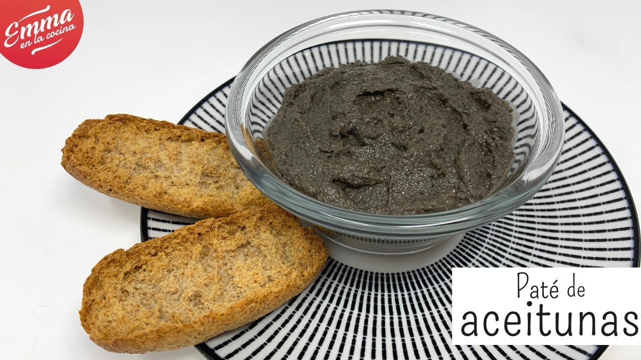 Cómo Hacer Paté de Aceitunas Negras Casero - Receta Fácil y Deliciosa