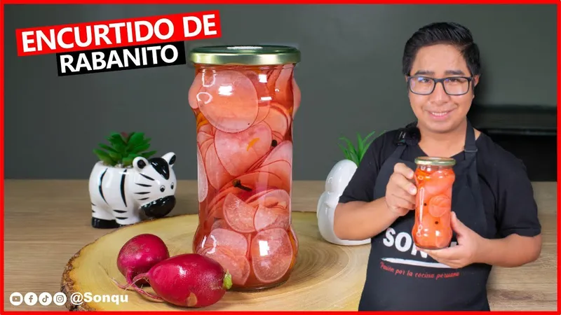Receta de Rabanitos en Vinagre Fácil y Rápida | Conservas Caseras