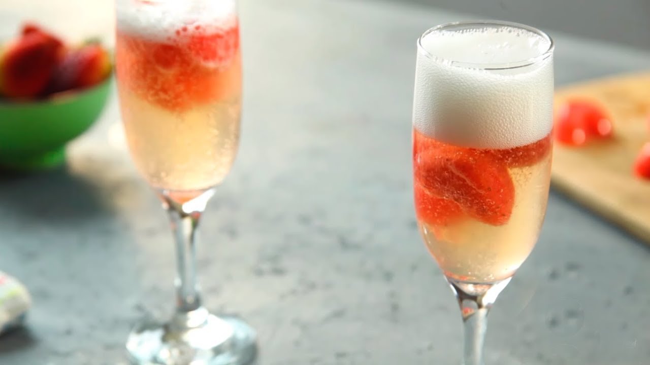 Receta de Smoothie con Champagne: Perfecta para un Picnic Romántico en San Valentín