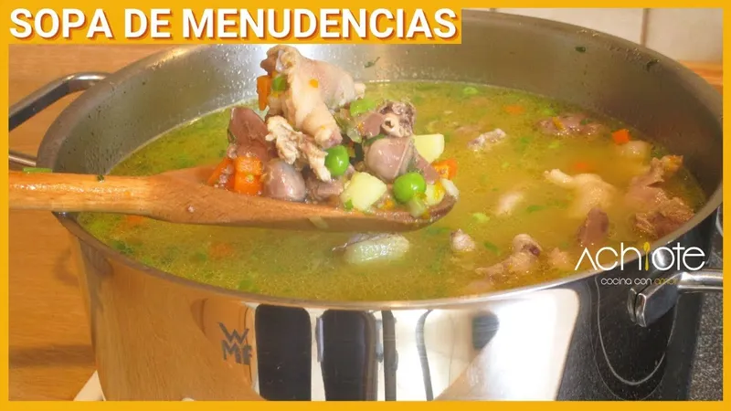 Receta de Sopa de Menudencias: Delicia Tradicional Paso a Paso