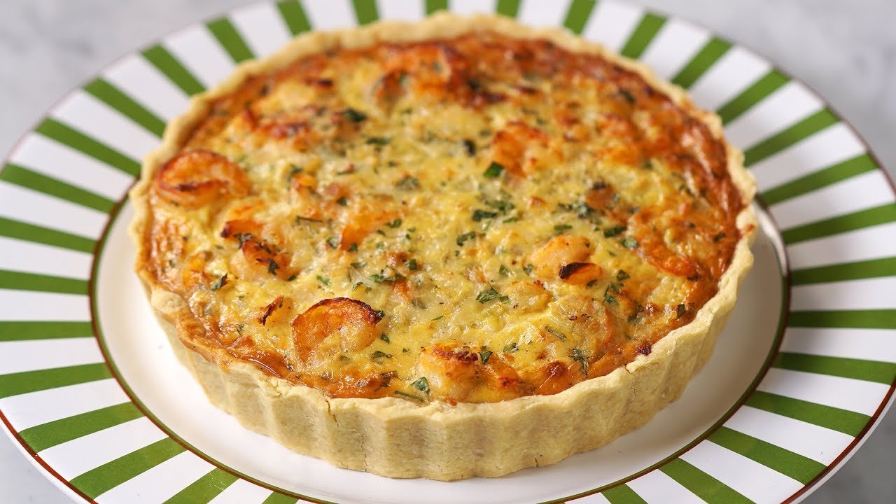 Receta de Tarta con Camarones: Brunch Perfecto de San Valentín