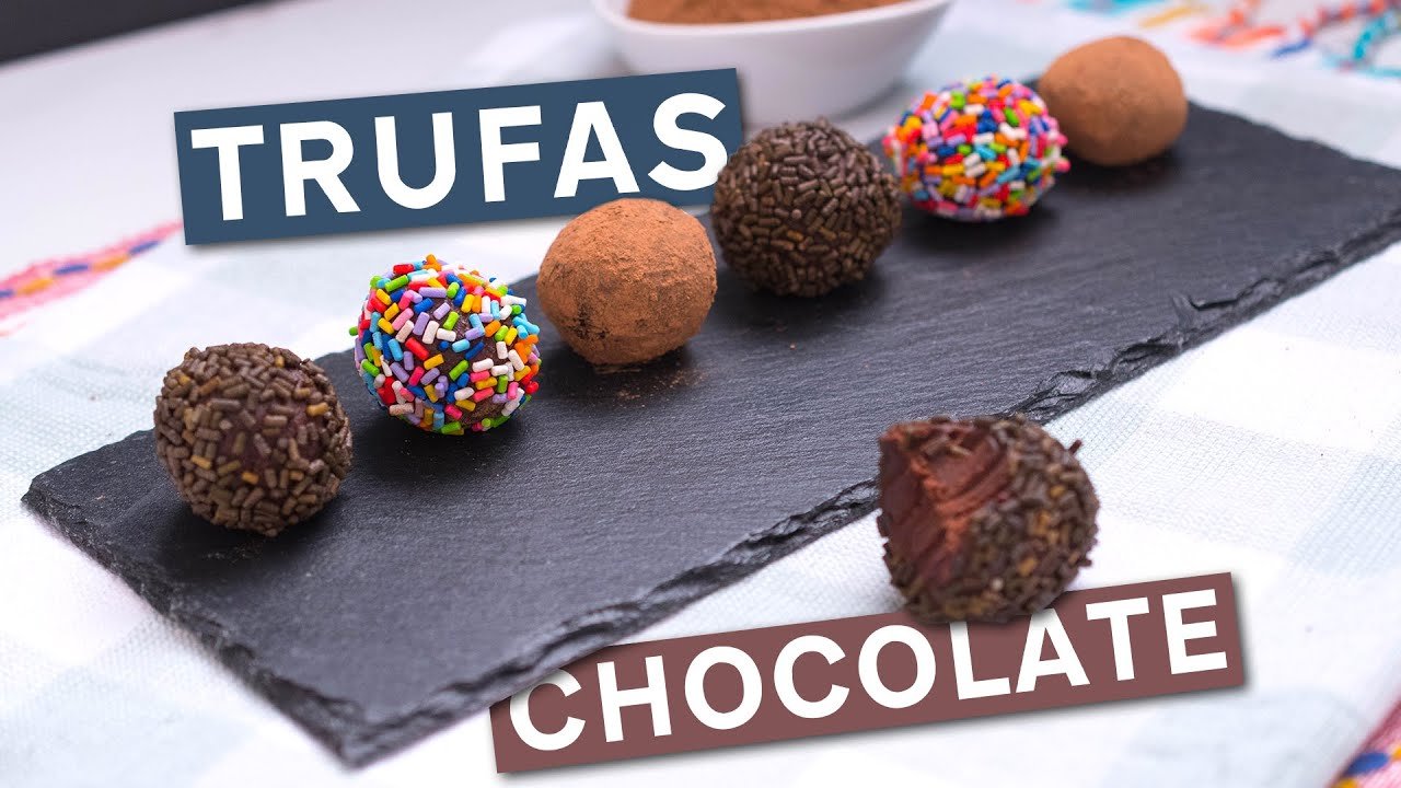 Receta Fácil de Trufas de Chocolate Amargo Sin Horno | Paso a Paso