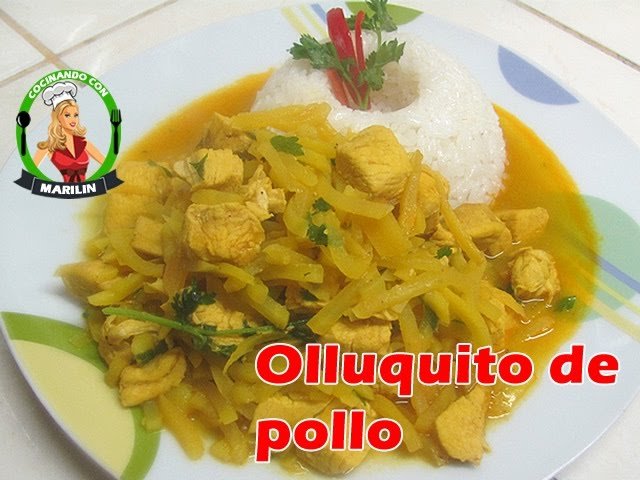 Receta de Olluco con Pollo: Sabor Tradicional Paso a Paso