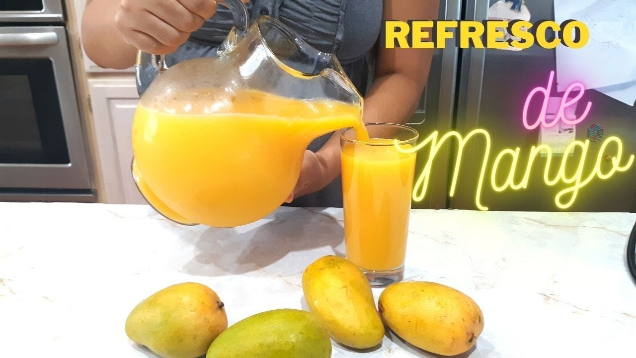 Receta Perúana de Refresco de Mango: Delicia Tropical Fácil de Preparar