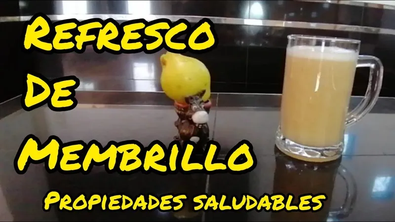 Cómo Preparar Refresco de Membrillo: Receta Peruana Auténtica y Deliciosa