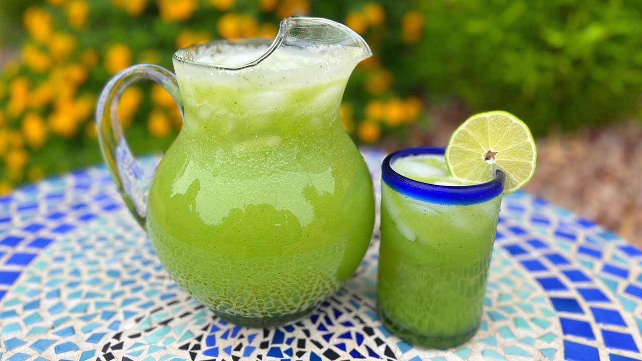Receta Tradicional Peruana de Refresco de Pepino: Frescura y Sabor