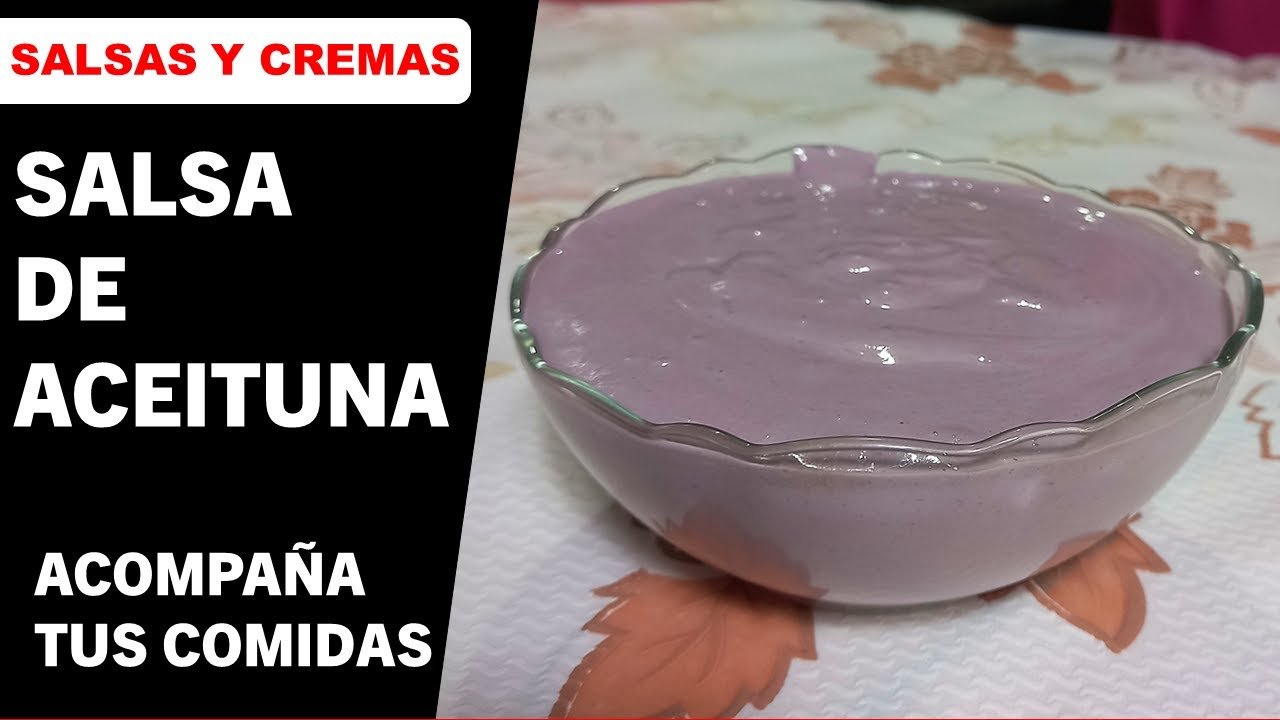 Receta Peruana de Salsa de Olivo: Paso a Paso