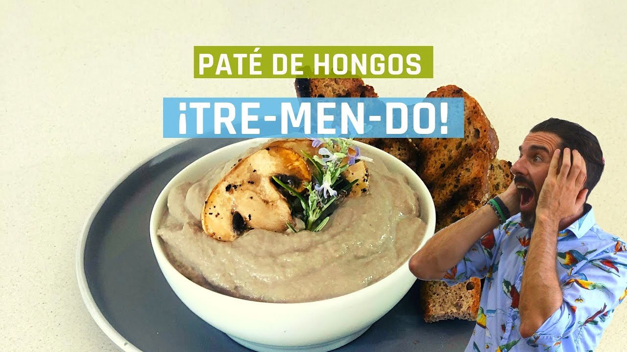 Cómo Preparar un Delicioso Paté de Champiñones con Semillas de Chía [Receta sin Cocción]