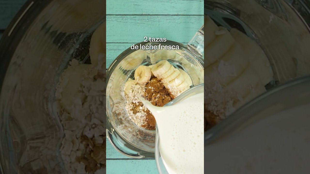 Receta Irresistible: Refrescante Batido de Plátano y Avena para el Verano