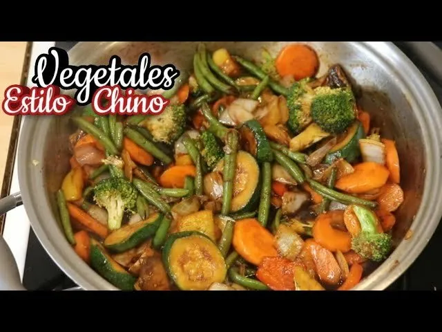 Receta Fácil de Salteado de Verduras con Toque Oriental en Sartén | Deliciosa y Saludable