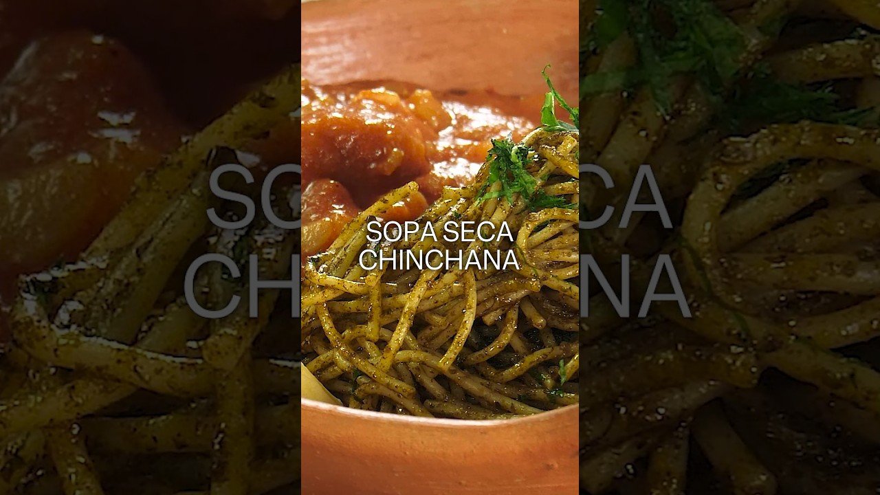 Descubre la Sopa Seca de Carmen Salazar: Una Delicia de Tacna | Receta Tradicional
