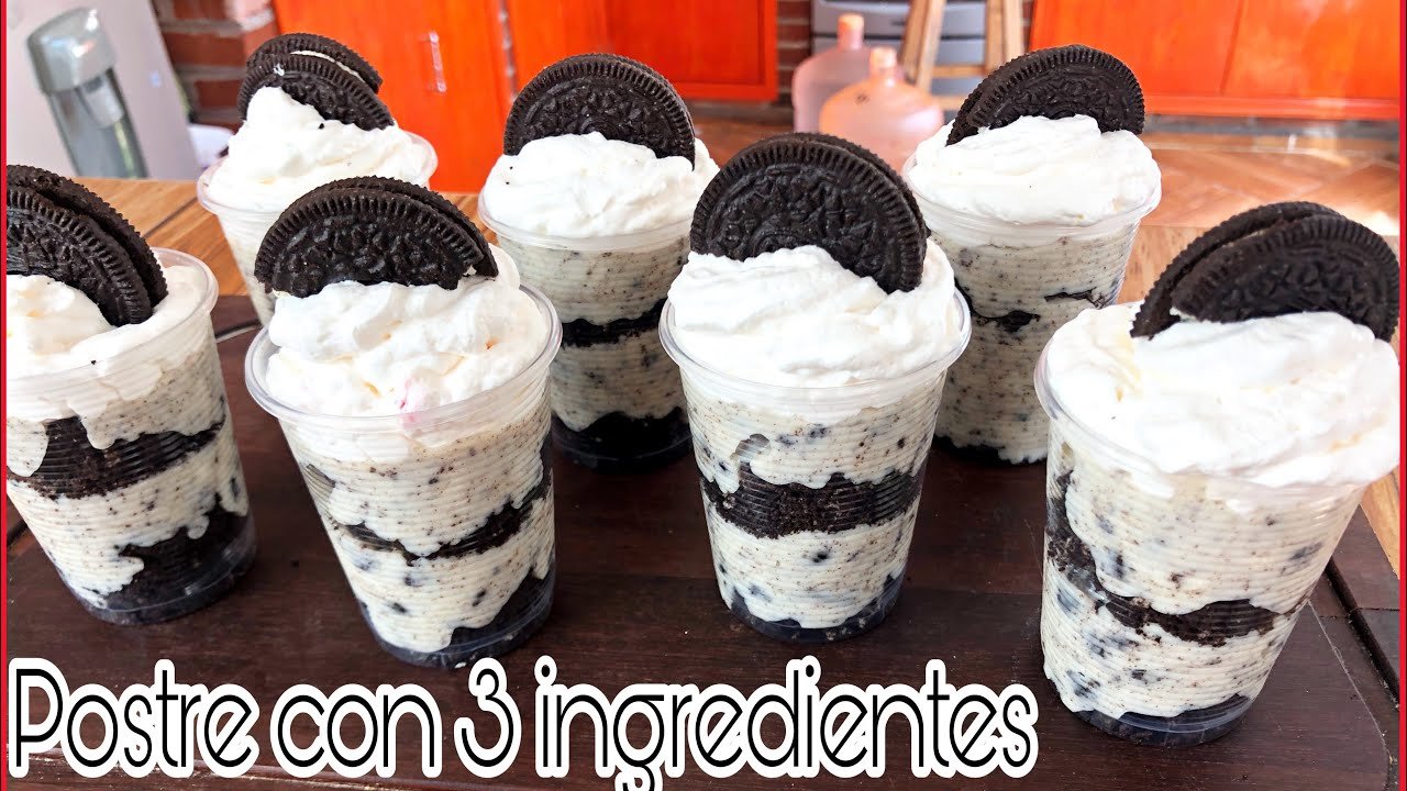 Cómo Hacer Vasitos de Oreo Sin Horno: Receta Fácil Paso a Paso