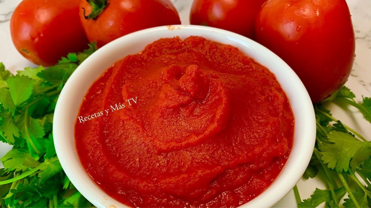 Como Hacer una Versión Saludable de Pasta de Tomate en Casa | Receta Fácil