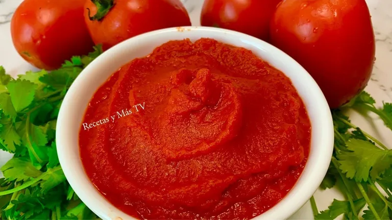 Como Hacer una Versión Saludable de Pasta de Tomate en Casa | Receta Fácil