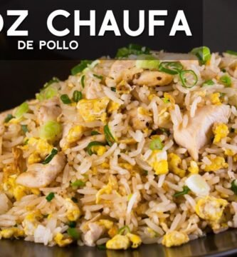 Receta de Arroz chaufa