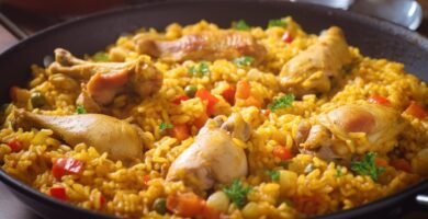 Receta de Arroz con pollo