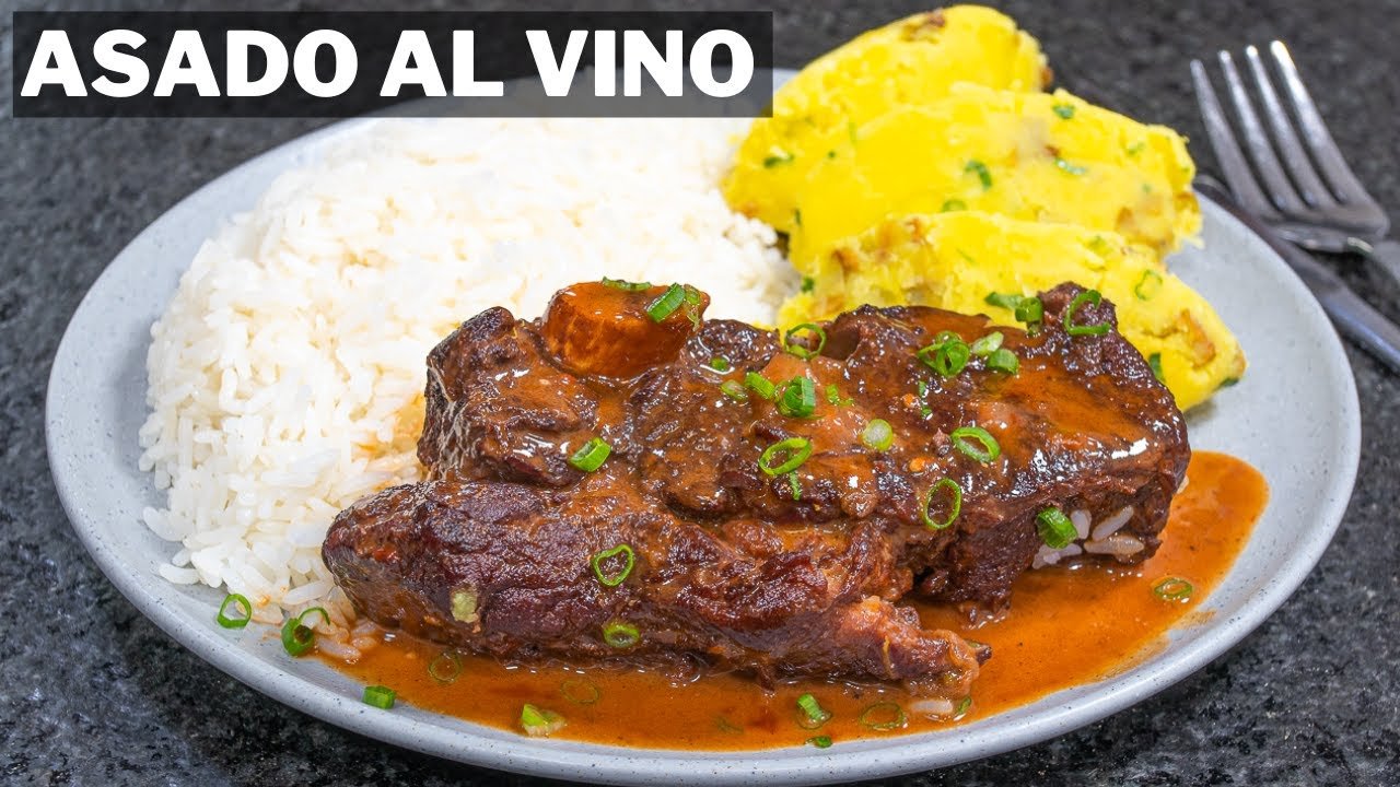 Receta de Asado de tira