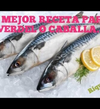 Receta de Caballa frita