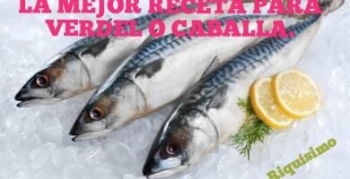Receta de Caballa frita