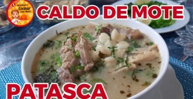 Receta de Caldo de patasca