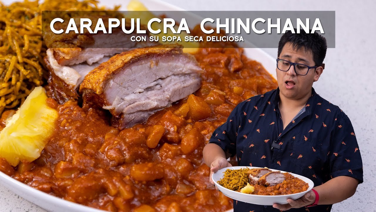 Receta de Carapulcra chinchana