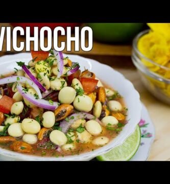 Receta de Cebiche de chocho