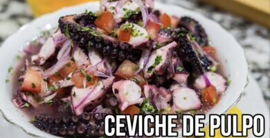 Receta de Ceviche de pulpo