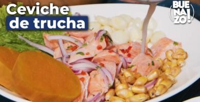 Receta de Ceviche de trucha