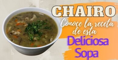 Receta de Chairo de llámame