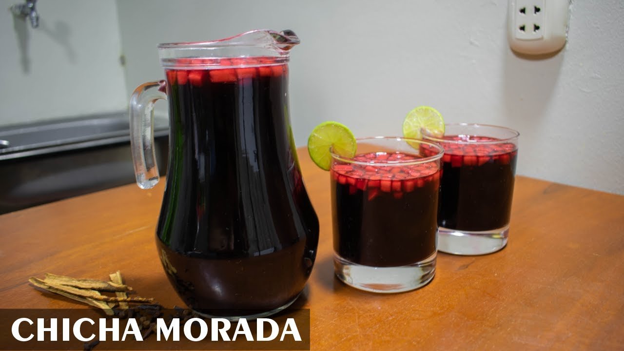 Receta de Chicha morada