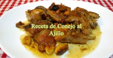 Receta de Conejo al ajillo
