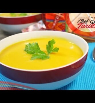 Receta de Crema de auyama