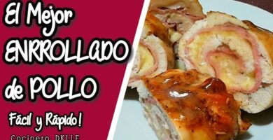 Receta de Enrollado de pollo