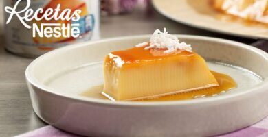 Receta de Flan de coco