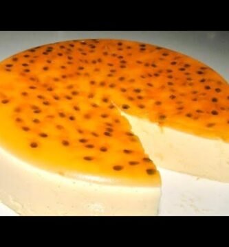 Receta de Flan de maracuyá