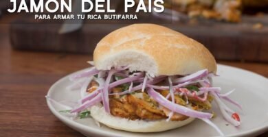 Receta de Jamón del país