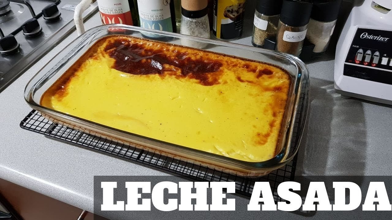 Receta de Leche asada