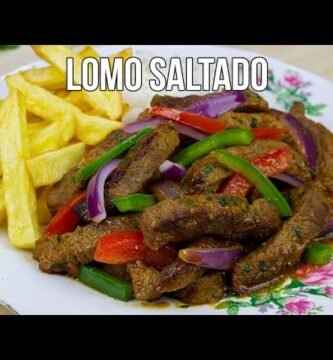 Receta de Lomo saltado