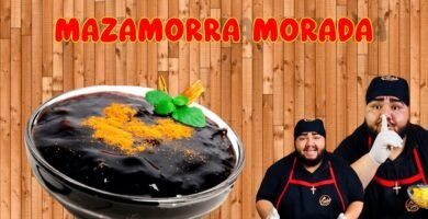 Receta de Mazamorra morada