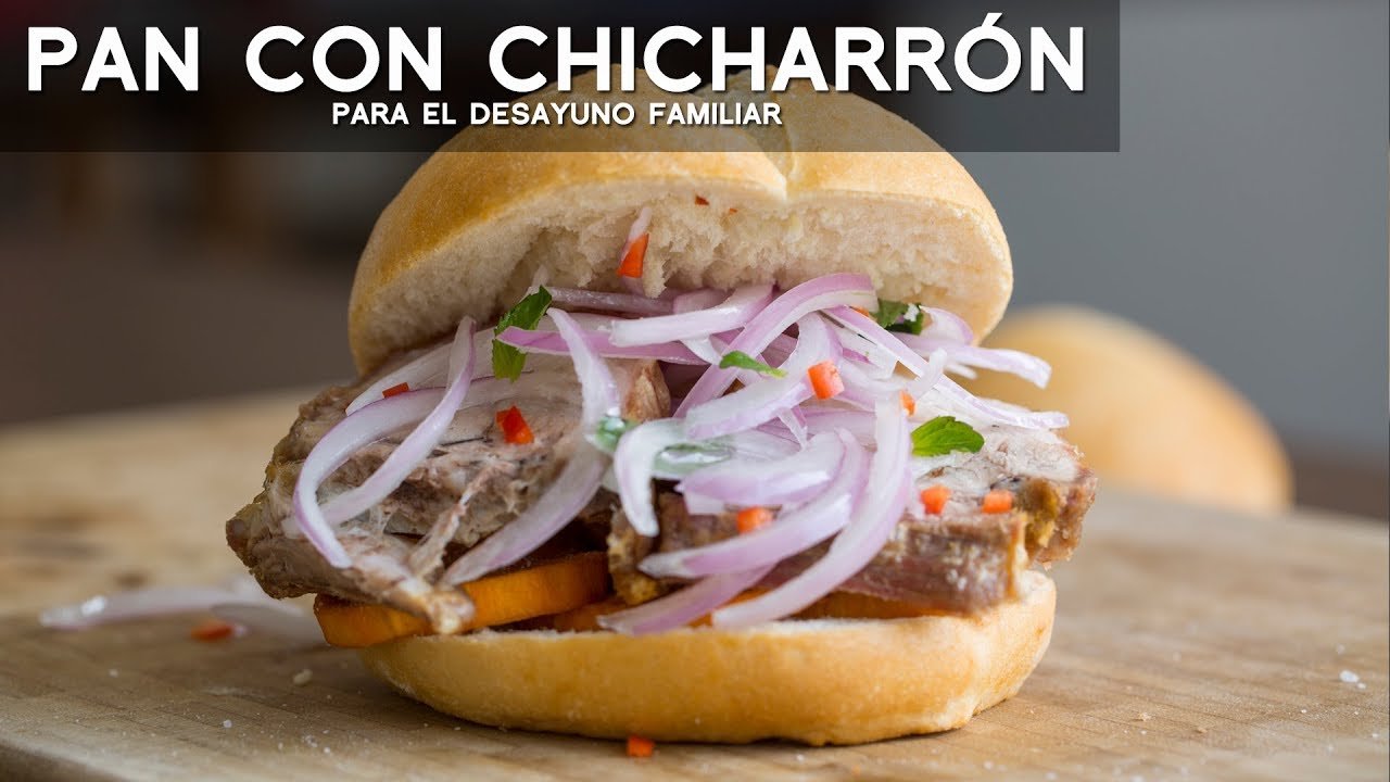 Receta de Pan con chicharrón