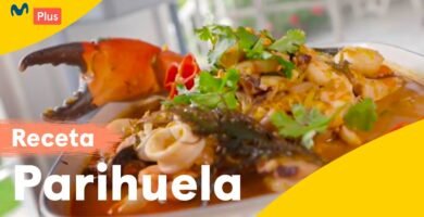 Receta de Parihuela de mariscos