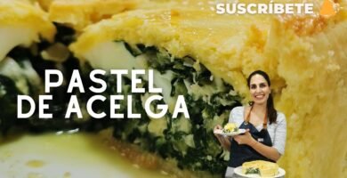 Receta de Pastel de acelga