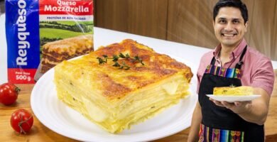 Receta de Pastel de papa