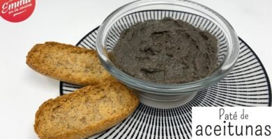 Receta de Paté de aceitunas negras