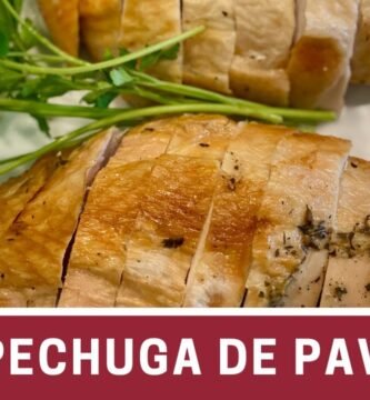 Receta de Pechuga de pavo al horno