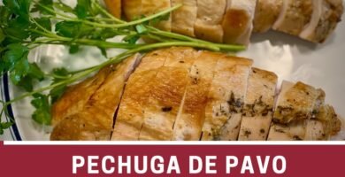 Receta de Pechuga de pavo al horno