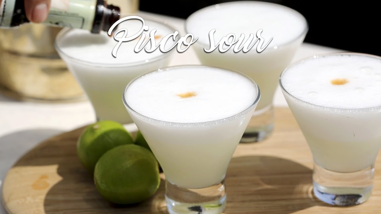 Receta de Pisco sour de coca